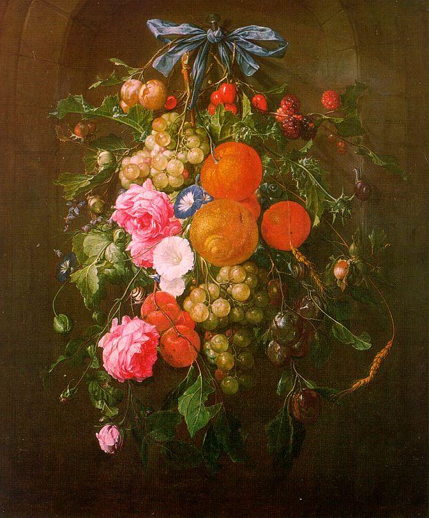 Cornelis de Heem Still Life with Flowers oil painting image